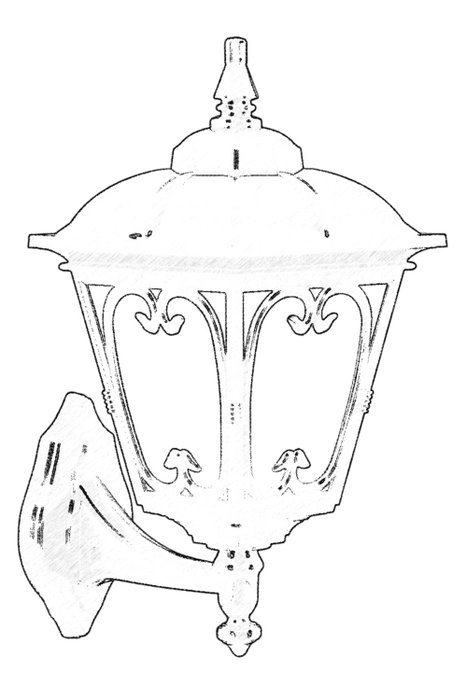 Opviq Lámpara de Pared Exterior Negra BAP-68181-BSY-M3 Opviq Lámpara de Pared Exterior Negra BAP-68181-BSY-M3